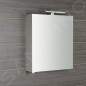 Sapho Riwa - Armoire avec miroir avec éclairage LED, 600x700x170 mm, blanc brillant RIW060-0030 Sapho Riwa - Armoire avec miroir avec éclairage LED, 600x700x170 mm, blanc brillant RIW060-0030