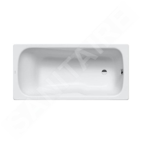 Kaldewei Ambiente - Baignoire rectangulaire Dyna Set 626, 1600x700 mm, Perl-Effect, blanc 226800013001