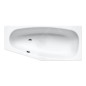 Kaldewei Advantage - Baignoire asymétrique Mini gauche 836, 1570x700/475 mm, antidérapant, effet Perl, blanc 225230003001 Kaldewei Advantage - Baignoire asymétrique Mini gauche 836, 1570x700/475 mm, antidérapant, effet Perl, blanc 225230003001