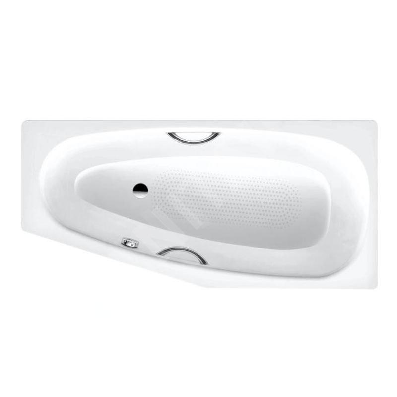 Kaldewei Advantage - Baignoire asymétrique Mini Star gauche 837, 1570x700/475 mm, avec trous pour poignées, antidérapant sur Kaldewei Advantage - Baignoire asymétrique Mini Star gauche 837, 1570x700/475 mm, avec trous pour poignées, antidérapant sur