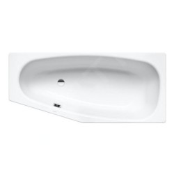 Kaldewei Advantage - Baignoire asymétrique Mini gauche 836, 1570x700/475 mm, Perl-Effect, blanc 225200013001