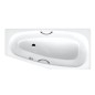 Kaldewei Advantage - Baignoire asymétrique Mini Star gauche 833, 1570x750/500 mm, avec trous pour poignées, effet Perl, blanc Kaldewei Advantage - Baignoire asymétrique Mini Star gauche 833, 1570x750/500 mm, avec trous pour poignées, effet Perl, blanc
