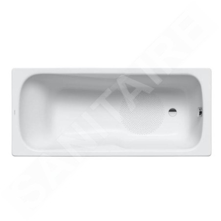Kaldewei Ambiente - Baignoire rectangulaire Dyna Set 620, 1700x750 mm, antidérapant, effet Perl, blanc 226130003001