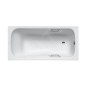 Kaldewei Ambiente - Baignoire rectangulaire Dyna Set Star 627, 1600x700 mm, avec trous pour poignées, antidérapant sur toute la