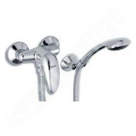 Novaservis Metalia 55 - Robinetterie de douche murale avec pommeau de douche, chrome 55061,0