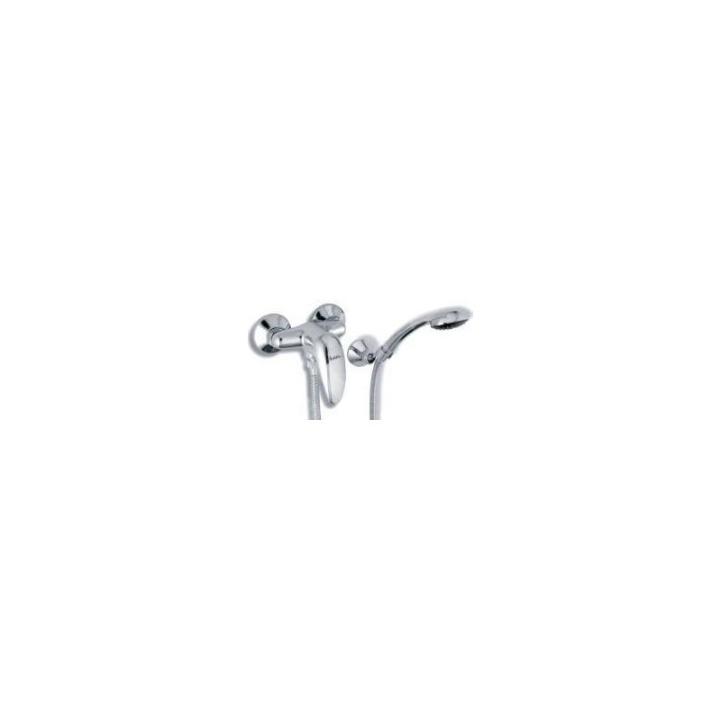 Novaservis Metalia 55 - Robinetterie de douche murale avec pommeau de douche, chrome 55061,0 Novaservis Metalia 55 - Robinetterie de douche murale avec pommeau de douche, chrome 55061,0
