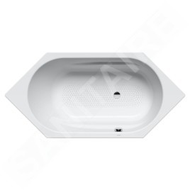 Kaldewei Ambiente - Baignoire Vaio 6, modèle 958, 1900x900 mm, antidérapante sur toute la surface, blanche 233834010001