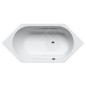 Kaldewei Ambiente - Baignoire Vaio 6, modèle 958, 1900x900 mm, antidérapante, blanche 233830000001 Kaldewei Ambiente - Baignoire Vaio 6, modèle 958, 1900x900 mm, antidérapante, blanche 233830000001