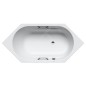 Kaldewei Ambiente - Baignoire Vaio 6 Star, modèle 959, 1900x900 mm, avec trous pour les poignées, blanc 233900010001 Kaldewei Ambiente - Baignoire Vaio 6 Star, modèle 959, 1900x900 mm, avec trous pour les poignées, blanc 233900010001