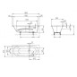 Kaldewei Ambiente - Baignoire Vaio Set 946, 1800x800 mm, antidérapante, blanche 234634010001 Kaldewei Ambiente - Baignoire Vaio Set 946, 1800x800 mm, antidérapante, blanche 234634010001