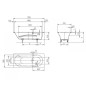 Kaldewei Ambiente - Baignoire Vaio Set 945, 1700x700 mm, trous pour poignées, effet Perl, antidérapant, blanc 234530003001 Kaldewei Ambiente - Baignoire Vaio Set 945, 1700x700 mm, trous pour poignées, effet Perl, antidérapant, blanc 234530003001