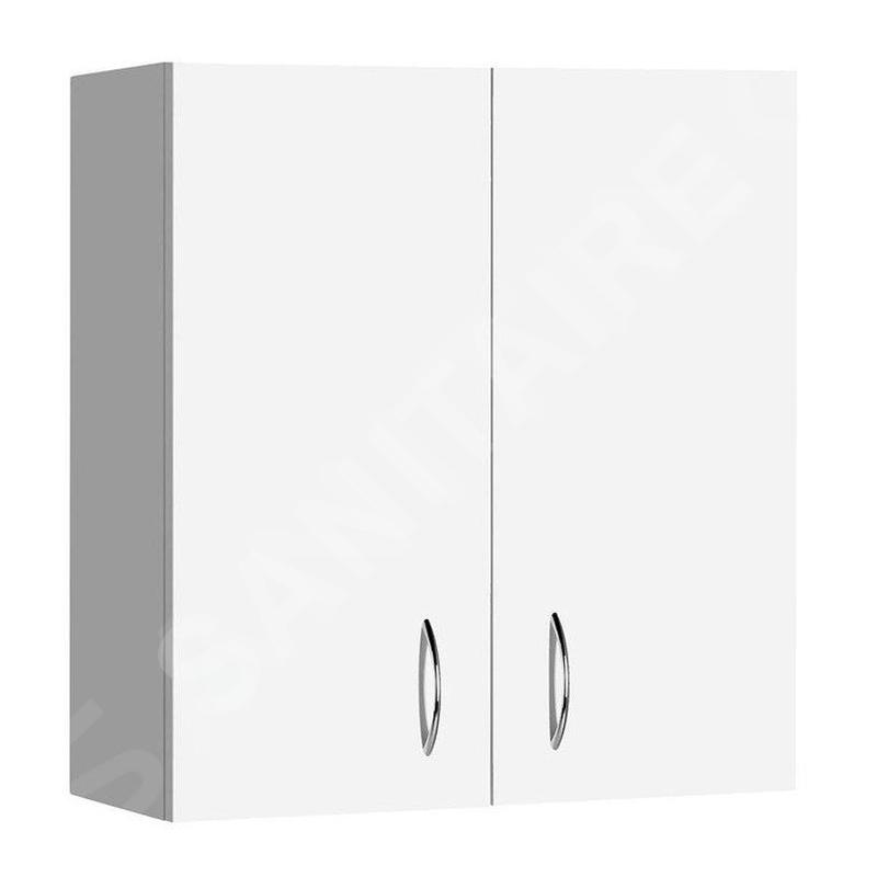 Aqualine Simplex Eco - Armoire supérieure 600x600x238 mm, 2 portes, blanc SIME535