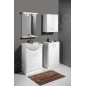 Aqualine Simplex Eco - Armoire supérieure 600x600x238 mm, 2 portes, blanc SIME535