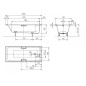 Kaldewei Ambiente - Baignoire Puro Star 685, 1600x700 mm, trous pour poignées, antidérapant sur toute la largeur, blanc Kaldewei Ambiente - Baignoire Puro Star 685, 1600x700 mm, trous pour poignées, antidérapant sur toute la largeur, blanc