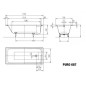Kaldewei Ambiente - Baignoire Puro 687, 1700x700 mm, antidérapante sur toute la largeur, blanche 258734010001 Kaldewei Ambiente - Baignoire Puro 687, 1700x700 mm, antidérapante sur toute la largeur, blanche 258734010001