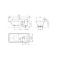 Kaldewei Ambiente - Baignoire Puro 656, 1700x750 mm, blanc 256634010001 Kaldewei Ambiente - Baignoire Puro 656, 1700x750 mm, blanc 256634010001