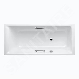 Kaldewei Ambiente - Baignoire Puro Star 659, 1800x800 mm, trous pour poignées, blanc 255900010001