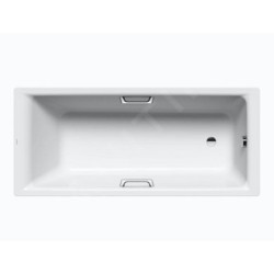 Kaldewei Ambiente - Baignoire Puro Star 689, 1700x700 mm, avec trous pour poignées, blanc 258900010001