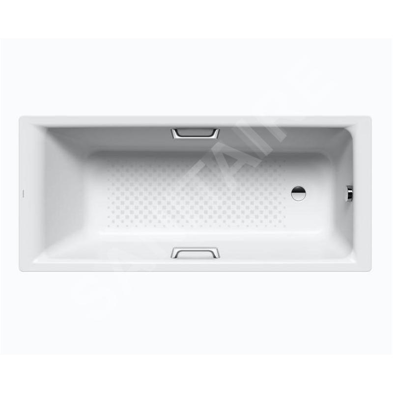 Kaldewei Ambiente - Baignoire Puro Star 689, 1700x700 mm, avec trous pour poignées, antidérapante sur toute la surface, blanche Kaldewei Ambiente - Baignoire Puro Star 689, 1700x700 mm, avec trous pour poignées, antidérapante sur toute la surface, blanche