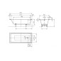 Kaldewei Ambiente - Baignoire Puro 696, 1900x900 mm, effet perl, blanc 259600013001 Kaldewei Ambiente - Baignoire Puro 696, 1900x900 mm, effet perl, blanc 259600013001