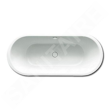 Kaldewei Avantgarde - Centro Duo Oval 127, 1700x750 mm, antidérapant, effet Perl, blanc 282730003001