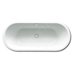 Kaldewei Avantgarde - Baignoire Centro Duo Oval 127, 1700x750 mm, Pearl-Effect, blanc 282700013001