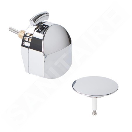 Hansgrohe Exafill - Ensemble supérieur de sortie de baignoire Plus, chrome 58128000