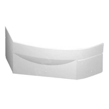Polysan Mamba - Panneau de revêtement d’angle 170 R, droit, blanc 77312