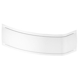 Polysan Naos - Panneau de revêtement frontal 180 L, R, blanc 46312