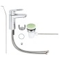Grohe BauLoop - Mitigeur de lavabo, chrome 23335000