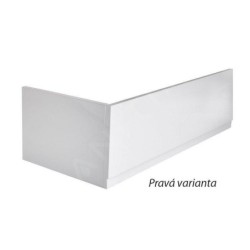 Polysan Plain - Panneau latéral 75, 750 x 590 mm, blanc 72687