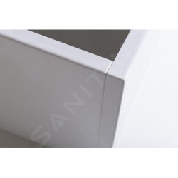Polysan Plain - Panneau latéral 75, 750 x 590 mm, blanc 72687