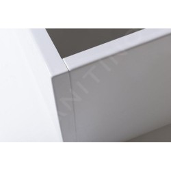 Polysan Plain - Panneau latéral 75, 750 x 590 mm, blanc 72687