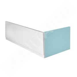 Polysan Plain - Panneau frontal, 165, gauche, 1650 x 590 mm, blanc 72615