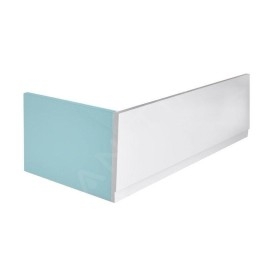 Polysan Plain - Panneau frontal, 175, droit, 1750 x 590 mm, blanc 72795