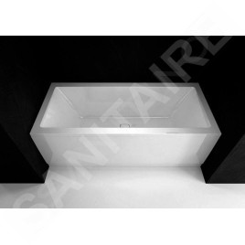 Polysan Plain Nika - Panneau frontal PN 175, 1750 x 590 mm, blanc 72534