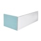 Polysan Plain - Panneau frontal, 180, droit, 1800 x 590 mm, blanc 72804 Polysan Plain - Panneau frontal, 180, droit, 1800 x 590 mm, blanc 72804