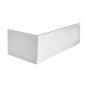 Polysan Plain - Panneau frontal, 180, droit, 1800 x 590 mm, blanc 72804 Polysan Plain - Panneau frontal, 180, droit, 1800 x 590 mm, blanc 72804
