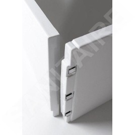 Polysan Plain - Panneau frontal, 180, droit, 1800 x 590 mm, blanc 72804