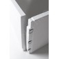 Polysan Plain - Panneau frontal, 180, droit, 1800 x 590 mm, blanc 72804 Polysan Plain - Panneau frontal, 180, droit, 1800 x 590 mm, blanc 72804