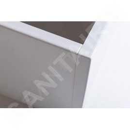Polysan Plain - Panneau frontal, 180, droit, 1800 x 590 mm, blanc 72804