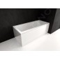 Polysan Plain - Panneau frontal, 180, droit, 1800 x 590 mm, blanc 72804 Polysan Plain - Panneau frontal, 180, droit, 1800 x 590 mm, blanc 72804