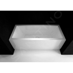 Polysan Plain Nika - Panneau frontal PN 165, 1650 x 590 mm, blanc 72515