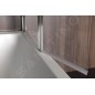 Polysan Ruiz - Paroi de baignoire 900 x 1400 mm, verre clair BSR-90 Polysan Ruiz - Paroi de baignoire 900 x 1400 mm, verre clair BSR-90