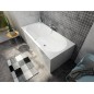 Polysan Baignoires - Baignoire rectangulaire ASTRA B, 1650 x 750 x 480 mm, blanc 32611 Polysan Baignoires - Baignoire rectangulaire ASTRA B, 1650 x 750 x 480 mm, blanc 32611