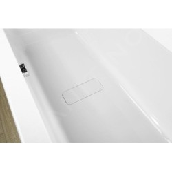Polysan Baignoires - Baignoire rectangulaire MARLENE, 1800 x 800 x 480 mm, blanc 72034