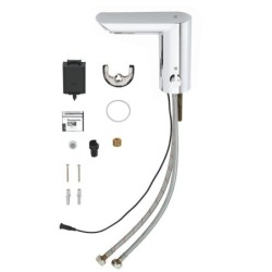 Grohe Bau Cosmopolitan E - Mitigeur lavabo infrarouge avec mélange, pile 6V, chrome 36451000