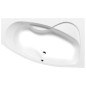 Polysan Baignoires - Baignoire asymétrique MAMBA R, 1700 x 1000 x 470 mm, blanc 77111 Polysan Baignoires - Baignoire asymétrique MAMBA R, 1700 x 1000 x 470 mm, blanc 77111