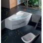 Polysan Baignoires - Baignoire asymétrique MAMBA R, 1700 x 1000 x 470 mm, blanc 77111 Polysan Baignoires - Baignoire asymétrique MAMBA R, 1700 x 1000 x 470 mm, blanc 77111