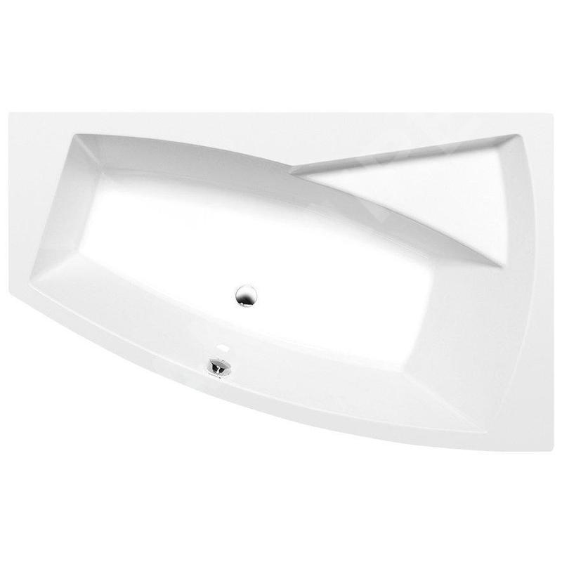 Polysan Baignoires - Baignoire EVIA 170 R, 1700 x 1000 x 470 mm, blanc 22611 Polysan Baignoires - Baignoire EVIA 170 R, 1700 x 1000 x 470 mm, blanc 22611